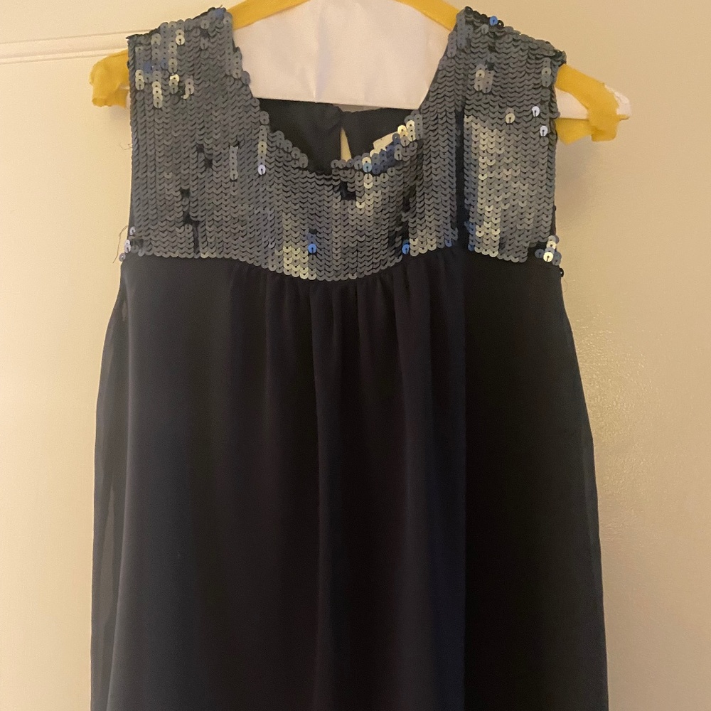 Sequin Sleeveless Top